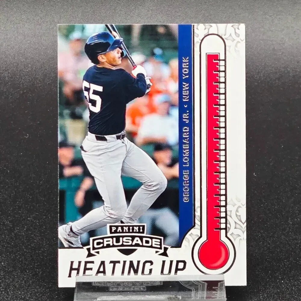 2025 George Lombard Velocity Heating Up Teal 150/199 RC's Yankees Top Prospect